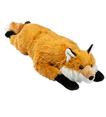 Plow & Hearth Garden Accents | Indoor Living Fuzzy Fox Fuzzy Plush Cuddle Animal Body Pillow