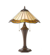 Plow & Hearth Garden Accents | Indoor Living Oak Park Tiffany-Style Table Lamp