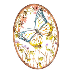 Plow & Hearth Garden Accents | Indoor Living Painted Butterfly Outdoor Wall Decor