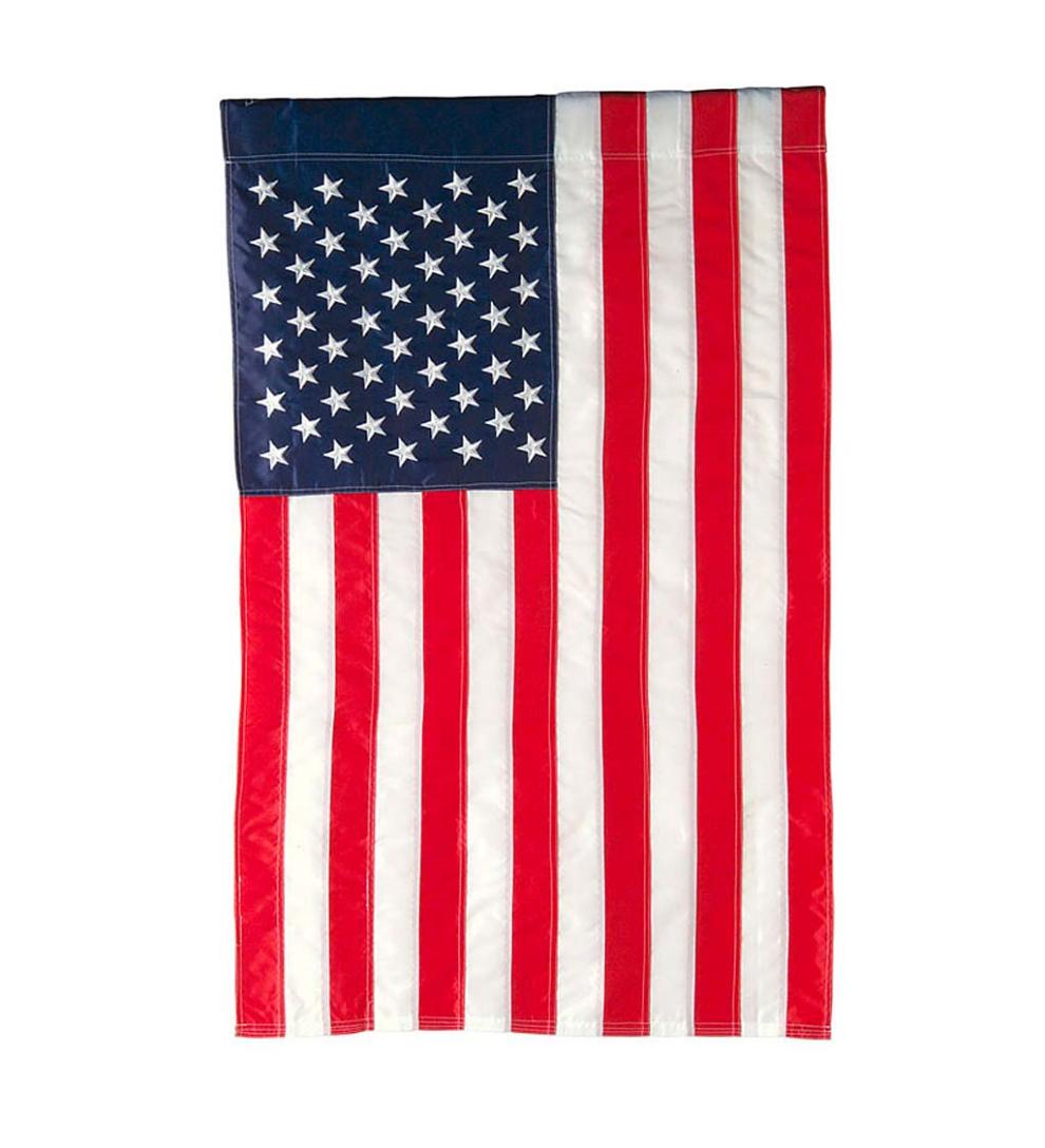 Plow & Hearth Garden Accents | Yard & Garden American Flag House Flag