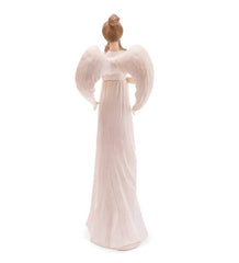 Plow & Hearth Garden Accents | Yard & Garden Angel With Hands Full Of Golden Stars Indoor/Outdoor Statue