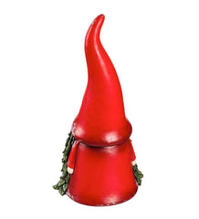 Plow & Hearth Garden Accents | Yard & Garden Battery-Operated Lighted Gnome With Wintergreen Beard