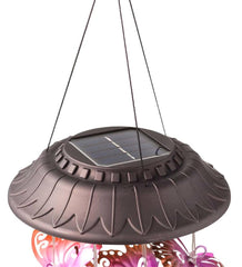 Plow & Hearth Garden Accents | Yard & Garden Colorful Metal Butterfly Solar Mobile