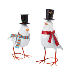 Plow & Hearth Garden Accents | Yard & Garden Holiday Dove Metal Garden Statues, Set Of 2