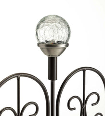 Plow & Hearth Garden Accents | Yard & Garden Montebello Decorative Garden Edging With Solar Lights