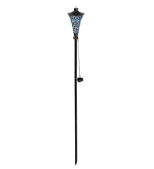 Plow & Hearth Garden Accents | Yard & Garden Mosaic Torch - Floral