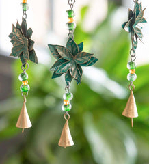 Plow & Hearth Garden Accents | Yard & Garden Painted Floral Garden Bells