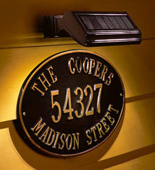 Plow & Hearth Garden Accents | Yard & Garden Solar Illuminator - Black