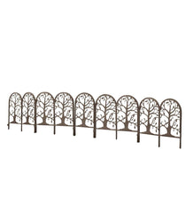 Plow & Hearth Garden Fencing & Edging | Yard & Garden Metal Garden Edging With Tree Of Life Design