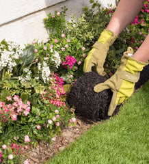 Plow & Hearth Gardenworks® | Yard & Garden Permanent Mulch Recycled Rubber Border