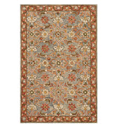 Plow & Hearth Hearth Rugs | Fireplace & Hearth Kensington Floral Wool Rug
