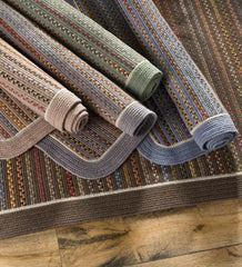 Plow & Hearth Hearth Rugs | Fireplace & Hearth Lynnhaven Wool Solid Border Braided Rug