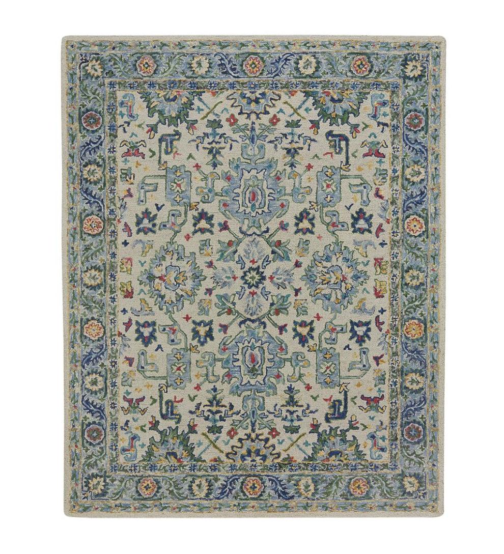 Plow & Hearth Hearth Rugs | Fireplace & Hearth Mountain Run 100% Wool Rug