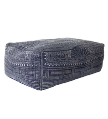 Plow & Hearth Home Accents | Indoor Living Batik Printed Ottoman