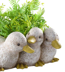 Plow & Hearth Home Accents | Indoor Living Duckling Triplets Planter