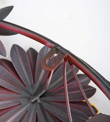 Plow & Hearth Home Accents | Indoor Living Fall Chrysanthemums Metal Wreath