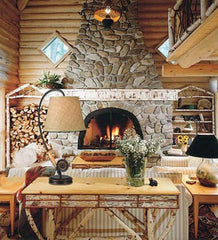 Plow & Hearth Home Accents | Indoor Living Fly Rod Table Lamp