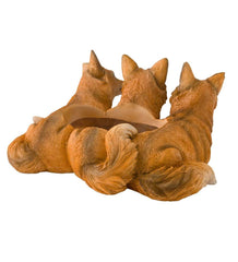 Plow & Hearth Home Accents | Indoor Living Fox Kit Triplets Planter