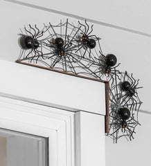 Plow & Hearth Home Accents | Indoor Living Indoor/Outdoor Halloween Door Corner Decorations - Bats