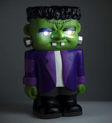 Plow & Hearth Home Accents | Indoor Living Indoor/Outdoor Lighted Frankenstein Monster Shorty Halloween Statue