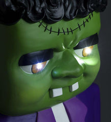 Plow & Hearth Home Accents | Indoor Living Indoor/Outdoor Lighted Frankenstein Monster Shorty Halloween Statue