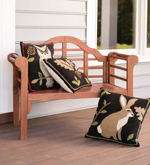 Plow & Hearth Home Accents | Indoor Living Indoor/Outdoor Woodland Throw Pillow With Owl