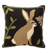 Plow & Hearth Home Accents | Indoor Living Indoor/Outdoor Woodland Throw Pillow With Rabbit