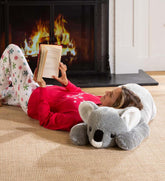 Plow & Hearth Home Accents | Indoor Living Koala Bear Oversized Plush Cuddle Animal Body Pillow