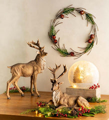 Plow & Hearth Home Accents | Indoor Living Lifelike Elk Sculptures