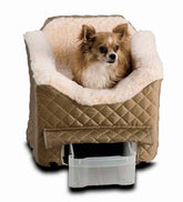Plow & Hearth Home Accents | Indoor Living Lookout Pet Ii Car Seat, Small - Charcoal