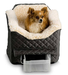 Plow & Hearth Home Accents | Indoor Living Lookout Pet Ii Car Seat, Small - Charcoal