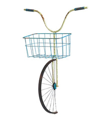Plow & Hearth Home Accents | Indoor Living Metal Bike Basket Hanging Planter