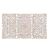 Plow & Hearth Home Accents | Indoor Living Three Panel White Washed Floral Wall Art