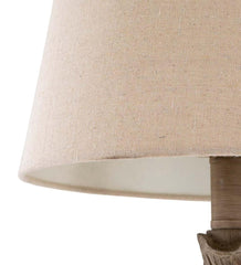 Plow & Hearth Home Accents | Indoor Living Twisted Branch Table Lamp With Natural Linen Shade