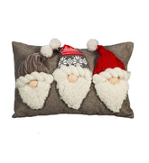 Plow & Hearth Home Accents | Indoor Living Winter Gnome Lumbar Pillow