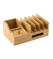 Plow & Hearth Home Office | Indoor Living Multiple Technology Organizer