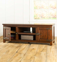 Plow & Hearth Home Office | Indoor Living Portland Ice Box Tv Cabinet With Replica Hardware