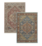 Plow & Hearth Home Office | Indoor Living Strassburg Harlequin Easy Care Polyester Rug