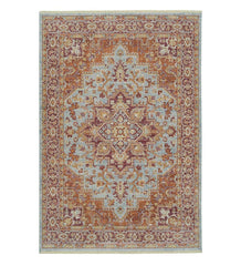 Plow & Hearth Home Office | Indoor Living Strassburg Star Easy Care Polyester Rug