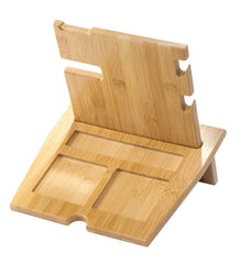 Plow & Hearth Home Office | Indoor Living Wood Accessory Desk Organizer For Electronics