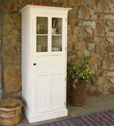 Plow & Hearth Hutches & Cupboards | Indoor Living Chicken Wire Pantry - Avocado Green