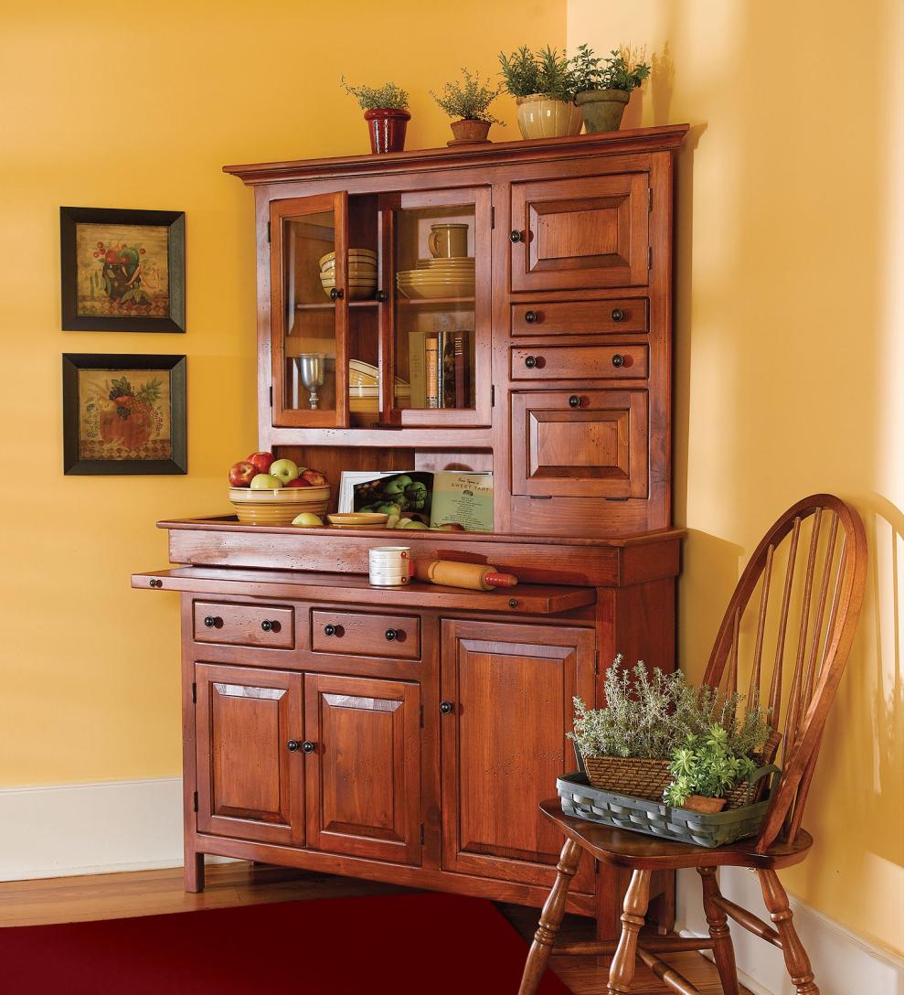 Plow & Hearth Hutches & Cupboards | Indoor Living Conestoga Corner Cabinets