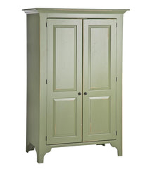 Plow & Hearth Hutches & Cupboards | Indoor Living Green River Cabinet, Made In Usa - Avocado