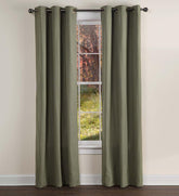 Plow & Hearth Insulated Curtains | Indoor Living Energy Efficient Grommet-Top Homespun Insulated Curtains
