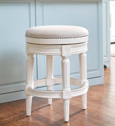 Plow & Hearth Kitchen & Bar Stools | Indoor Living Chapman Swivel Seat Bar And Counter Stools