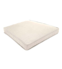 Plow & Hearth Outdoor Furniture Cushions | Outdoor Living Deluxe Polyester Chair/Rocker Seat Cushion, Prospect Hill - Midnight Navy