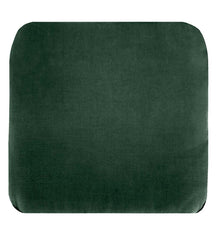 Plow & Hearth Outdoor Furniture Cushions | Outdoor Living Replacement Cushion For Prospect Hill Furniture Ottoman - Forest Green
