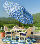 Plow & Hearth Outdoor Wicker | Outdoor Living Prospect Hill Round Dining Table And Chairs