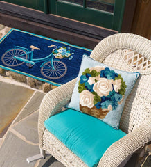 Plow & Hearth Outdoor Wicker | Outdoor Living Prospect Hill Wicker Rocker - Driftwood