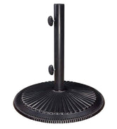 Plow & Hearth Shades & Umbrellas | Outdoor Living Umbrella Base Stand, Cast Iron 50 Lbs.